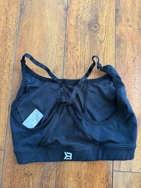 BETTER BODIES Black Strappy Sports Bra